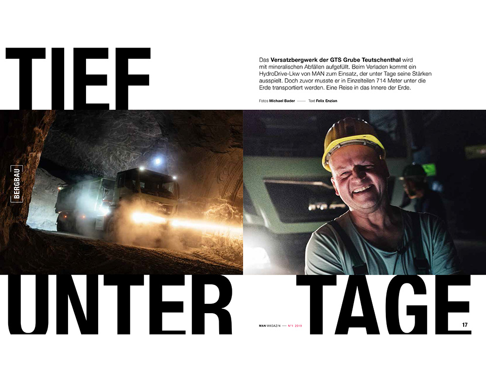 MAN-Magazin Unter Tage