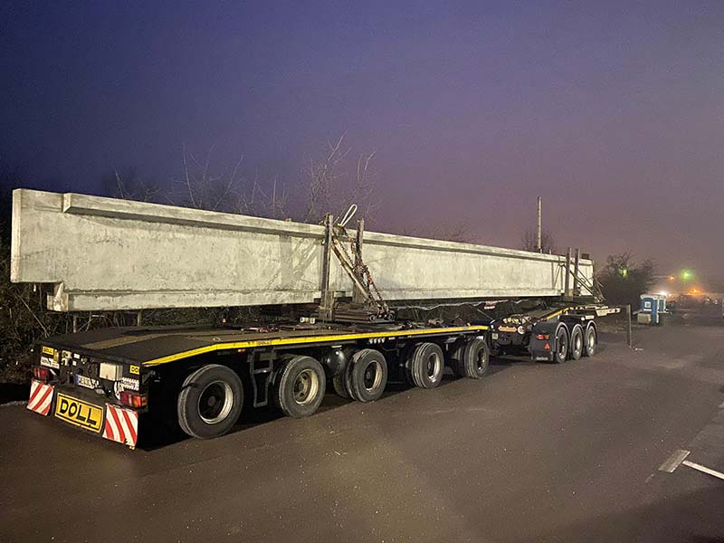 Finale für unseren Beton-Fertigteil-Bau