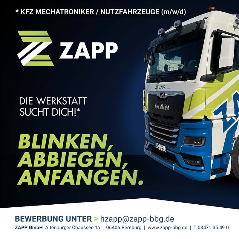 Die Zapp GmbH sucht jetzt Mitarbeiter!